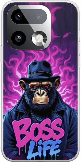 Θήκη Boss Life Chimpanzee Realme 16 Pro+ 5g Flexible Tpu Διάφανη Σιλικόνη