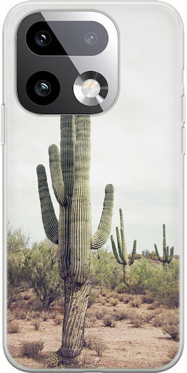 Desert Cactus Case Realme 16 Pro+ 5g Flexible TPU Transparent Silicone