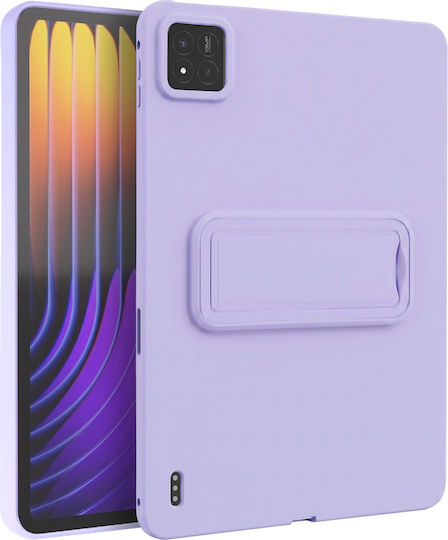 Калъф Avizar Xiaomi Pad 7 Pad 7 Pro Двукомпонентен Подсилени Ъгли Стойка Светлолилав