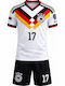 Kids National Team Germany Jersey Kit Shorts Wirtz Ge55327-17