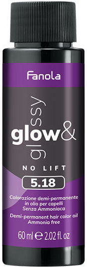 Fanola Ρεφλέ Χρώματος Glow Glossy 5.18 Toner 60ml