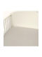 Baby Oliver Baby Crib Fitted Cotton Sheet Beige 70x140cm