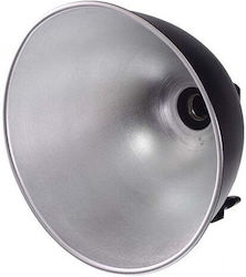 Ishoot E27 Lamp Holder Clamp Umbrella Reflector Funnel 27x15cm