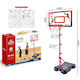Zita Toys Kids Basketball Hoop Outdoor with Stand and Ball
