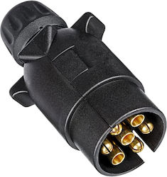 Priză Remorcă 7 Poli Plastic 12v Masculin