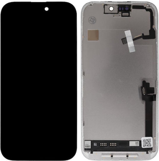 Екран Touch Screen Soft OLED Apple Iphone 17 Черен OEM N71079