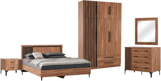Genomax Schlafzimmermöbel-Set 160x200cm 6 Stück Genomax Schlafzimmermöbel-Set 160x200cm 6 Stück