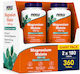 Now Foods Magneziu / Potasiu 1000mg 360 Comprimate Măr
