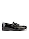 Leather Men's Moccasins in Black Colour