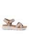 Women's Flat Sandals Flatforms Brown