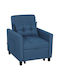 Relax Armchair Blue 69x82x85cm