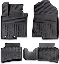 Set 4 Pcs 3d Rubber Floor Mats Cabin Erpassan Hyundai I20 Iii 2021+