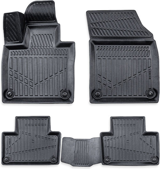 Set 4 Pcs 3d Rubber Mats Cabin Erpassan Volvo Xc90 Ii 2015+