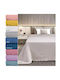 Adam Home Piqué Decke Übergröße 230x240cm Grau