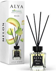 Alya Nature's Scents Αρωματικο Χωρου Στικ 100ml Melon