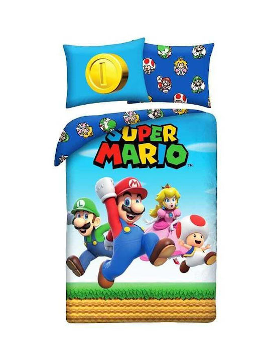 Halantex Set Kids Duvet Cover Single With Pillo...