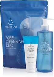 Youth Lab. Pore Cleansing Duo Set Îngrijire Pentru Strălucire 2 Bucăți