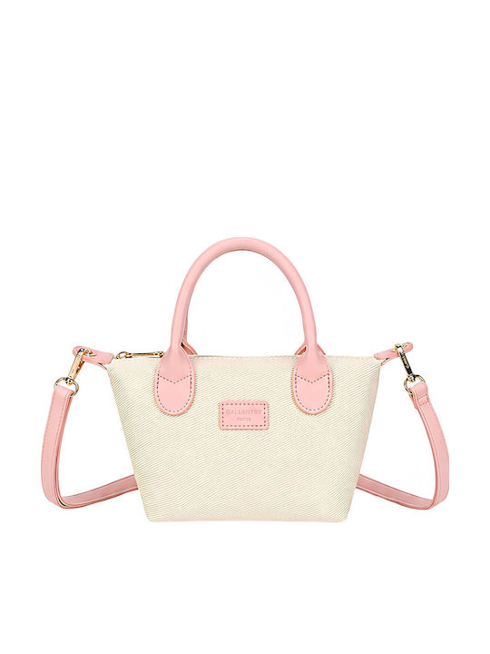 Gallantry Mini Canvas Tote Handbag Women Leathe...