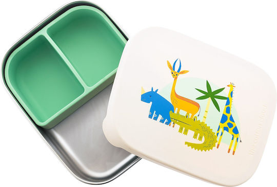 The Cotton Cloud Stainless Steel Kids Food Container Gray