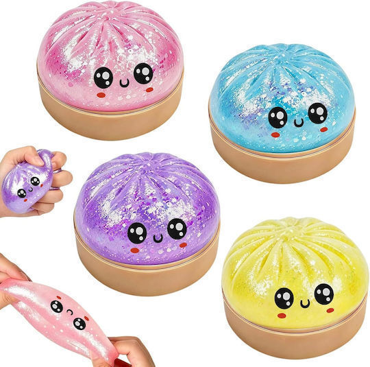 Taba World Glitzer Teigtasche Squishy Mehrfarbig Verschiedene Designs 1St Proj01