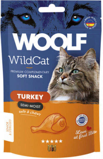 Woolf Ημίυγρα Σνακ Γαλοπούλα 50gr Woolf 2070028