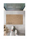 SteweHome Non-Slip White Entrance Doormat 45x70cm