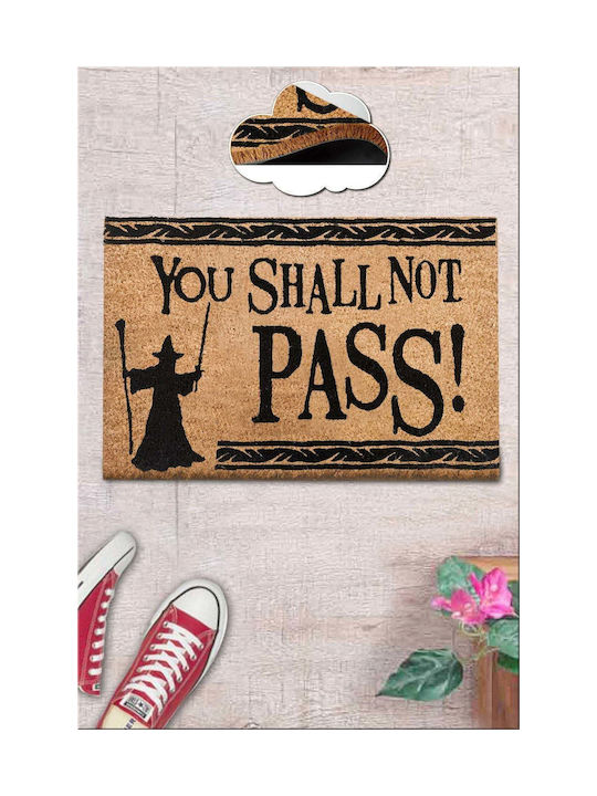 SteweHome Non-Slip White Entrance Mat 60x40cm