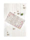 SteweHome Non-Slip Pink Entrance Doormat 70x45cm