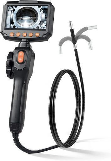 Cameră Endoscopică Ecran Articulat 180° Zoom 8x Ecran Hd Ips 4.3" Lentilă Ultra-subțire 6.2 Mm Ip67 Cablu 1.5 M