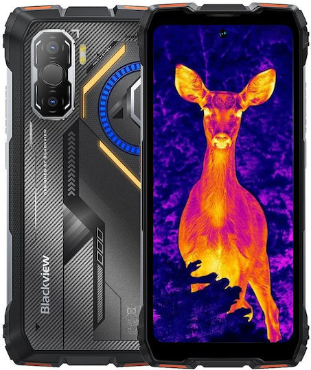 BlackView ROCK 3 Dual SIM (8/256GB) Smartphone Rezistent Portocaliu