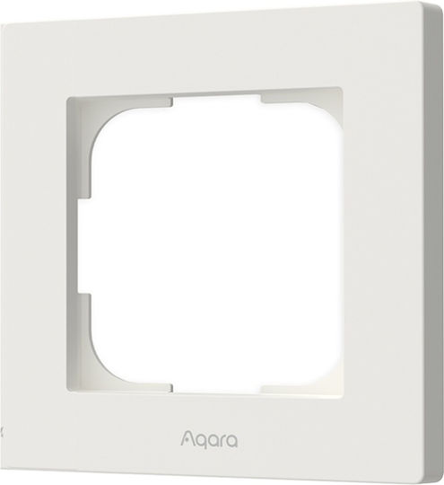Plasău Pentru Comutator Aqara H2 – Cadru Simplu Alb