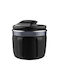 Avizar Car Ashtray Waterproof Lid Compact Corrosion-resistant Interior Black