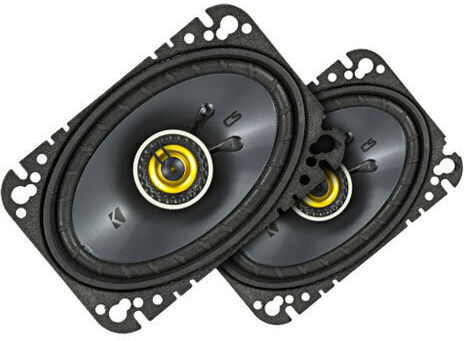 Kicker CS Series CSC46 Ηχείο Αυτοκινήτου Ομοαξονικά 4x6" με 50W RMS (Woofer) Τεμάχιο