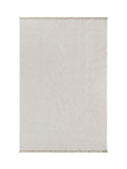 SteweHome Antirutsch Boden Teppich Rechteckig Baumwolle Beige 200x290cm