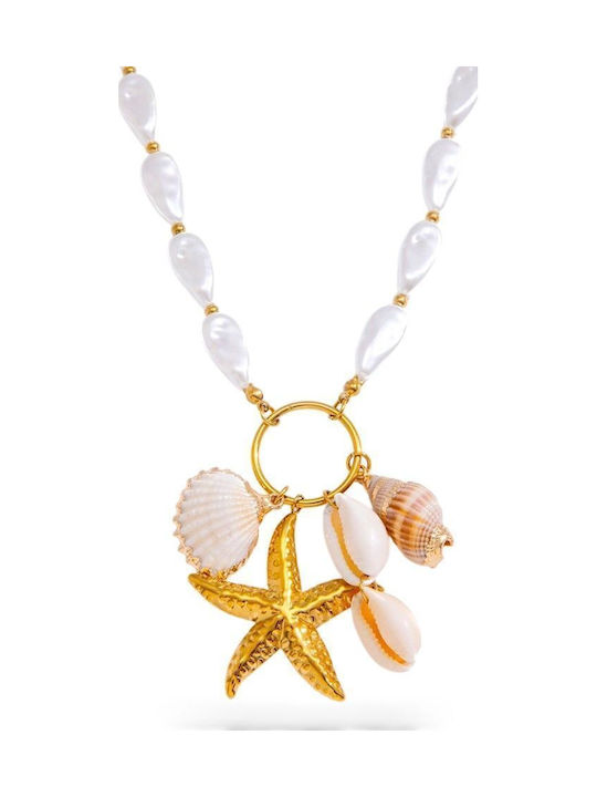 Callajewels Колиета от Стомана Бежово