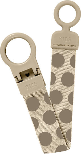 Bibs Клипс За Биберон - Loop Clip Pacifier Chain Оранжев