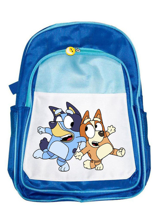 Kinder Schulranzen Bluey Blau 41x30x15cm