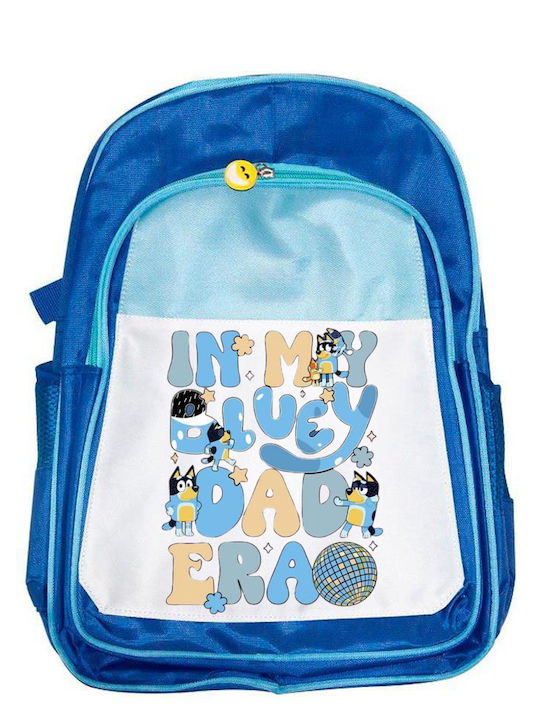 Kinder Schulranzen Bluey Blau 41x30x15cm