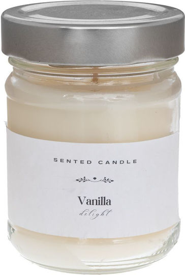 Iliadis Aromatic Candle In Jar With Vanilla Perfume
