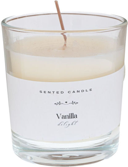Iliadis Aromatic Candle In Jar With Vanilla Perfume