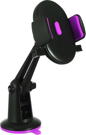 JS-046 Car Mobile Mount with Adjustable Hooks Pink