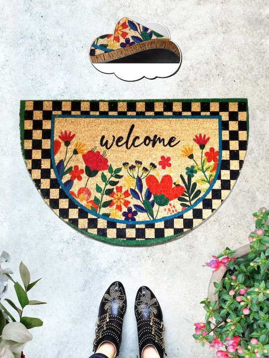 SteweHome Non-Slip Multicolour Doormat 45x75cm