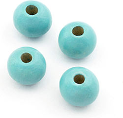Diva Holzhandwerksdekoration Xyliνη Χανδρα 8mm/ø2mm 50g 305τμχ Τυρκουαζ Verpackung 1 Pack
