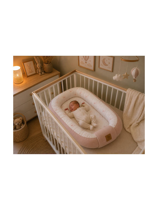 Grandes Suenos Baby-Kissen Nest Rosa 80x100cm Grandes Suenos Baby-Kissen Nest Rosa 80x100cm