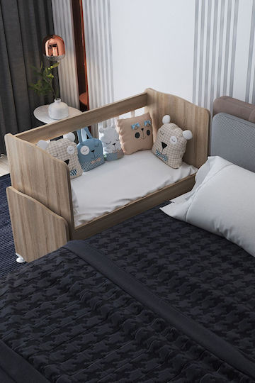 SteweHome Babybett Rosa mit Matratze 100x112cm