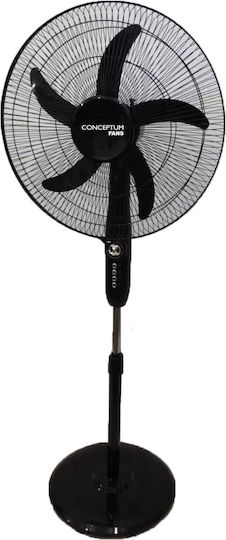Conceptum Ανεμιστήρας Ορθοστάτης 45W Διαμέτρου 40cm