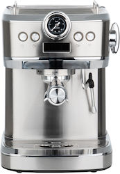Estia Inox Sense Automatische Espressomaschine 1360W Druck 20bar Silber