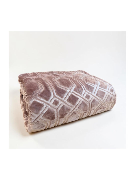 Linea Home Melody Pique Single Blanket 160x220cm Sap Green