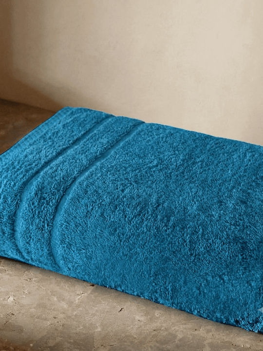80x160cm Türkis Badetuch Gewicht 600gr/m²