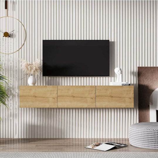 Телевизионни Мебели Стенен Кафяв 150x31x28см